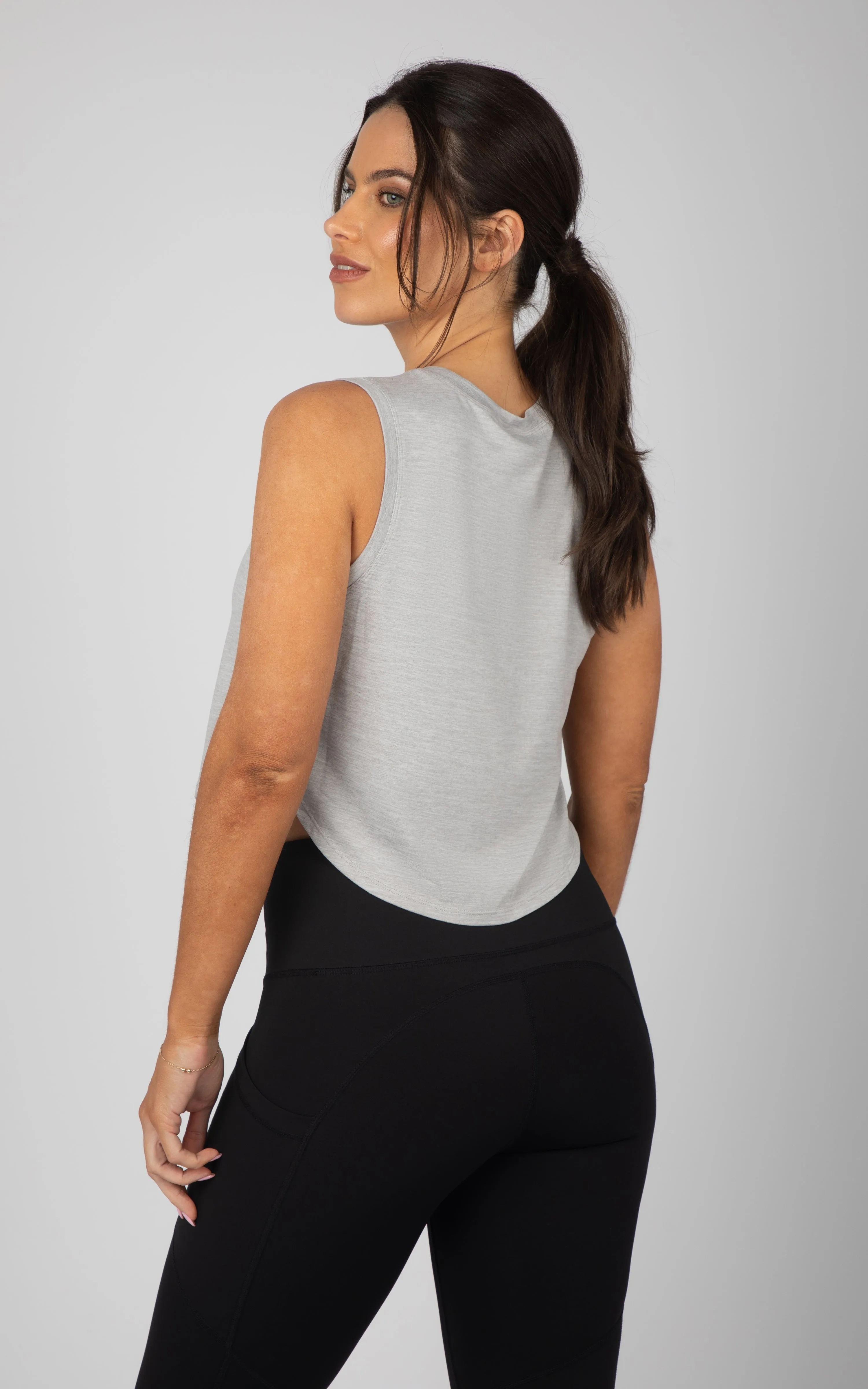 2 PK Super Soft Side Slit Convertible Tank
