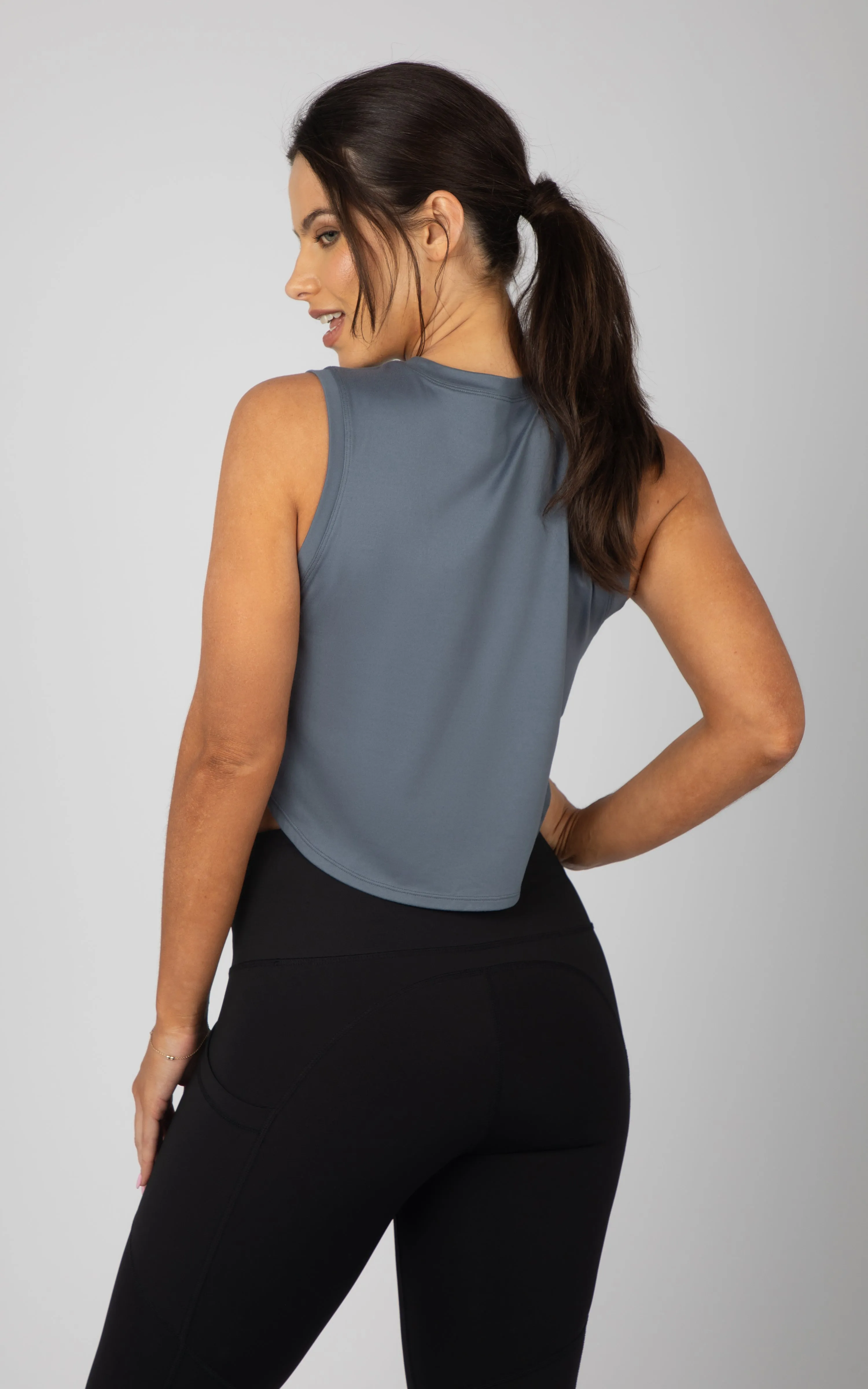 2 PK Super Soft Side Slit Convertible Tank