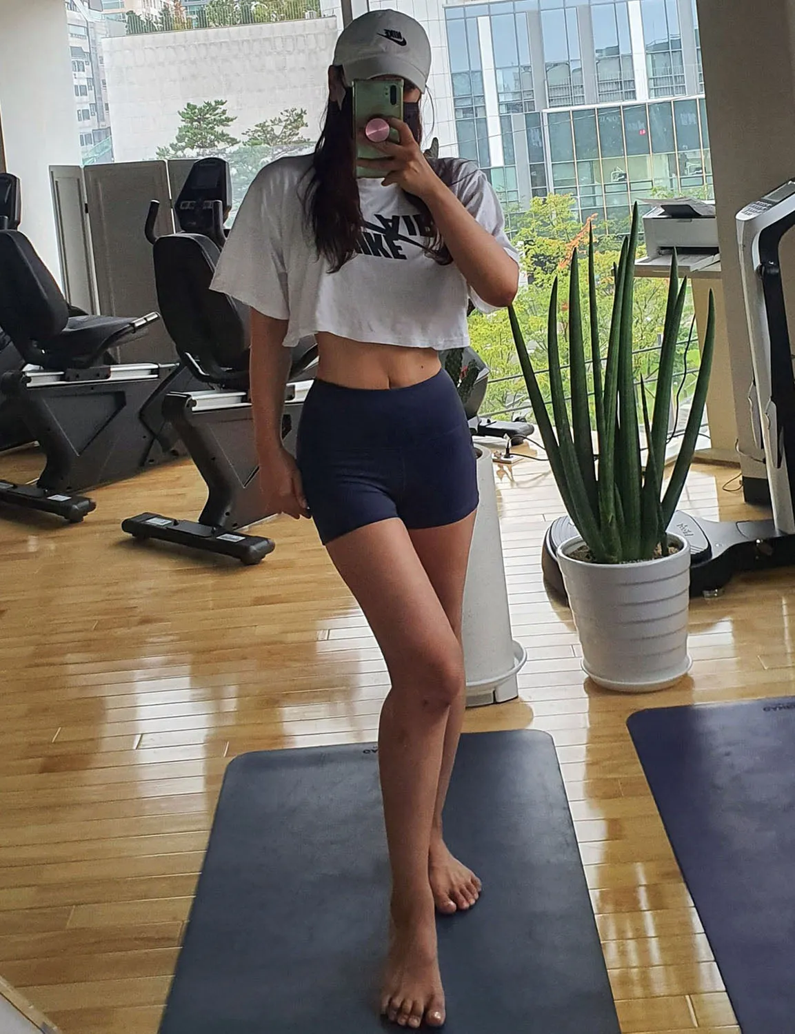 2.5" Side Pockets Yoga Shorts darknavy ins_yoga