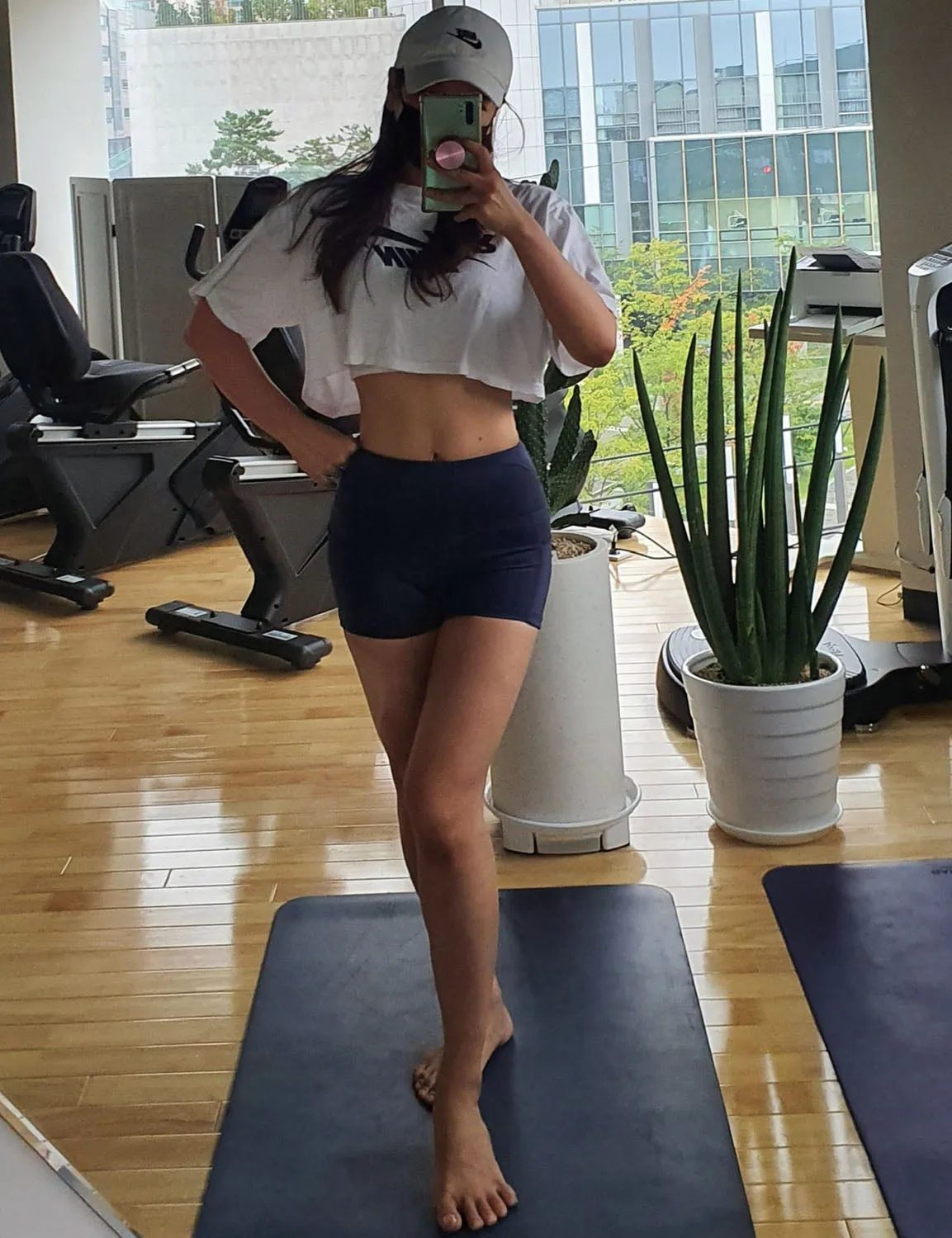 2.5" Side Pockets Yoga Shorts darknavy ins_yoga
