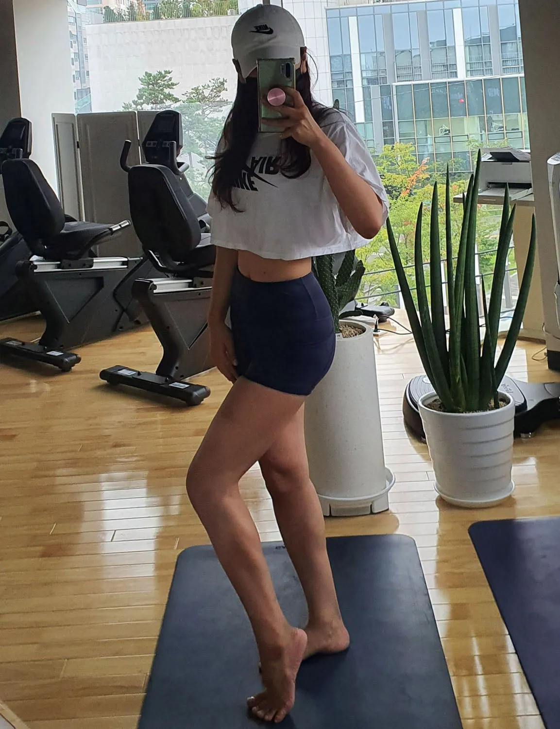 2.5" Side Pockets Yoga Shorts darknavy ins_yoga