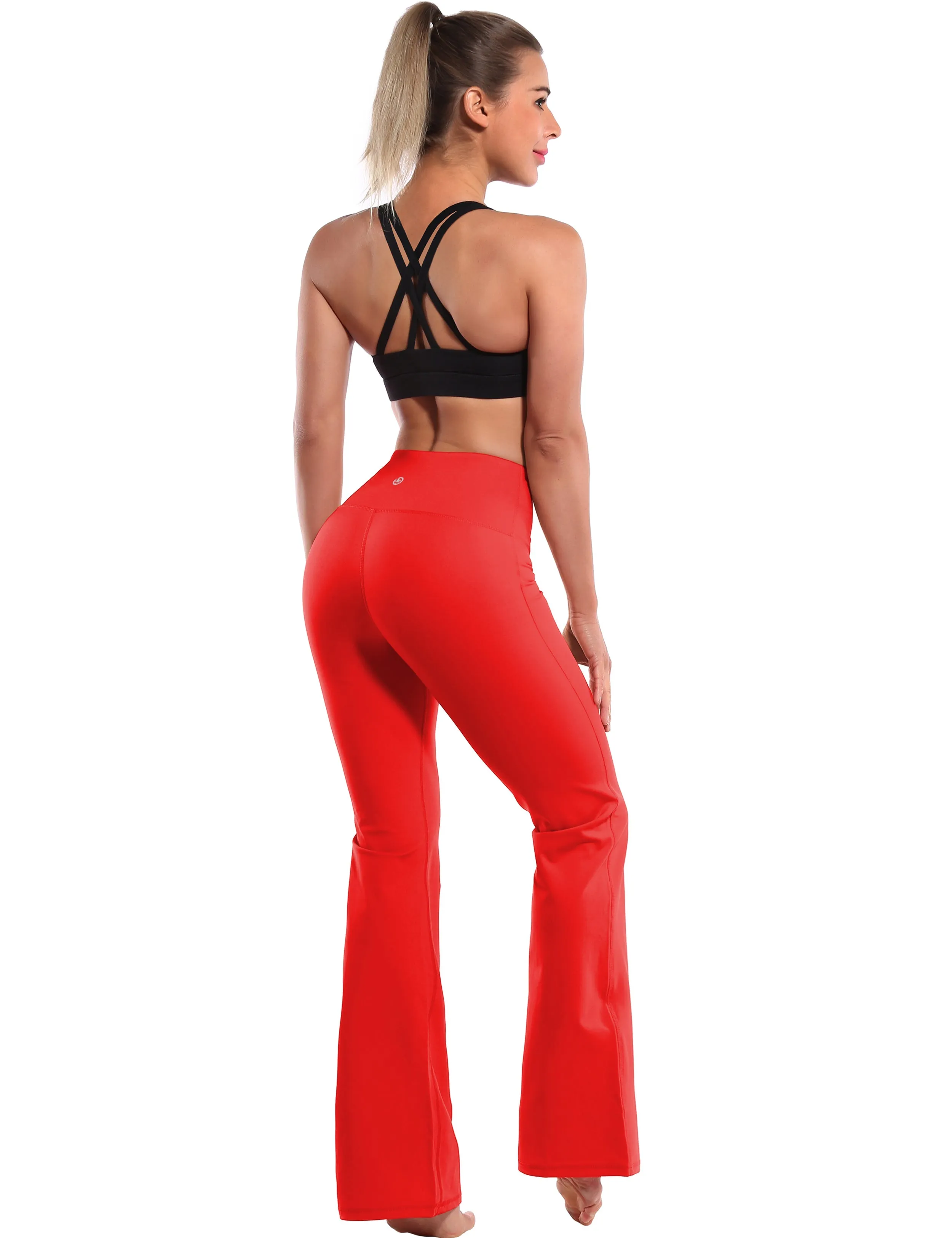 29" 31" 33" 35" 37" High Waist Bootcut Leggings Leggings Scarlet_yoga
