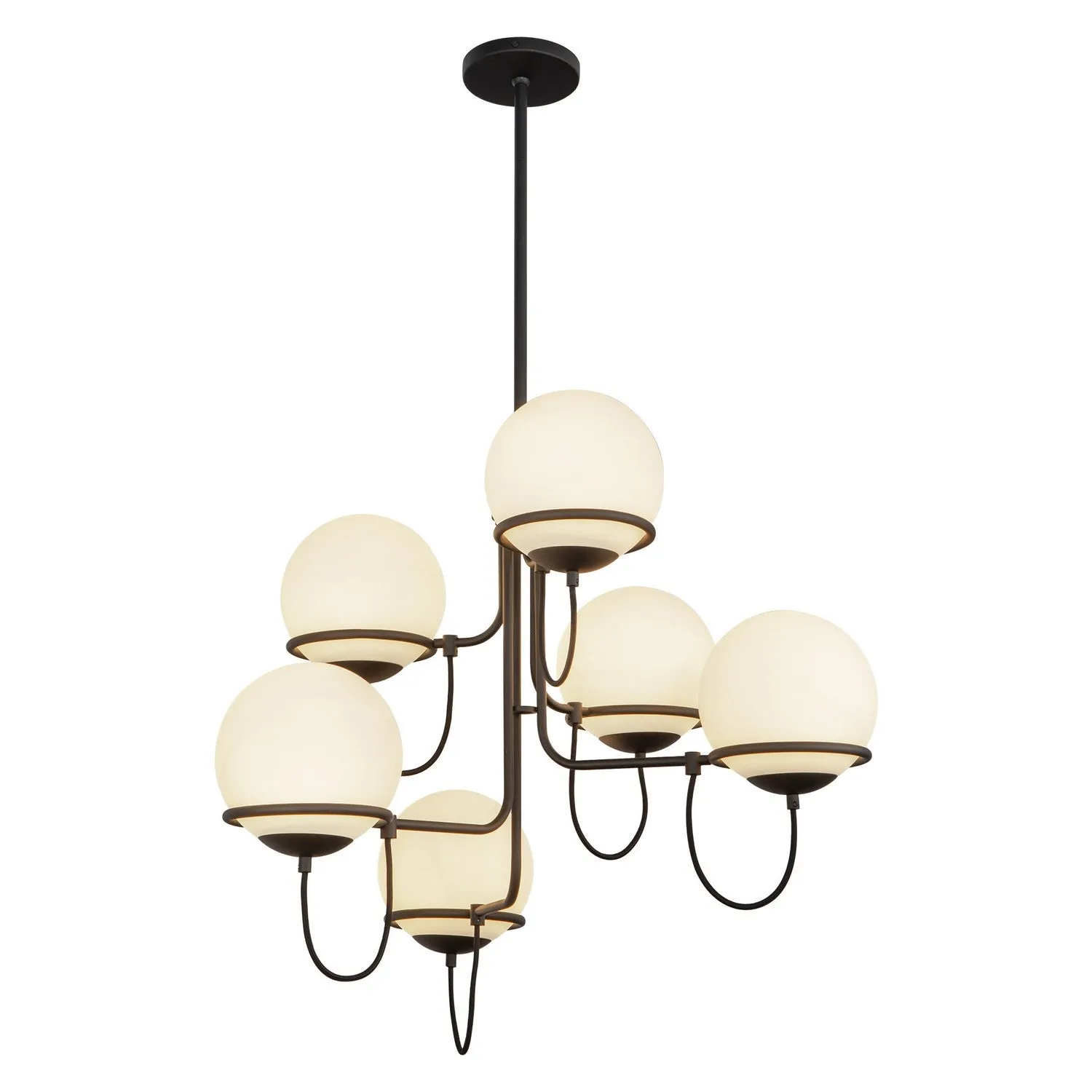 Alba Six Light Chandelier