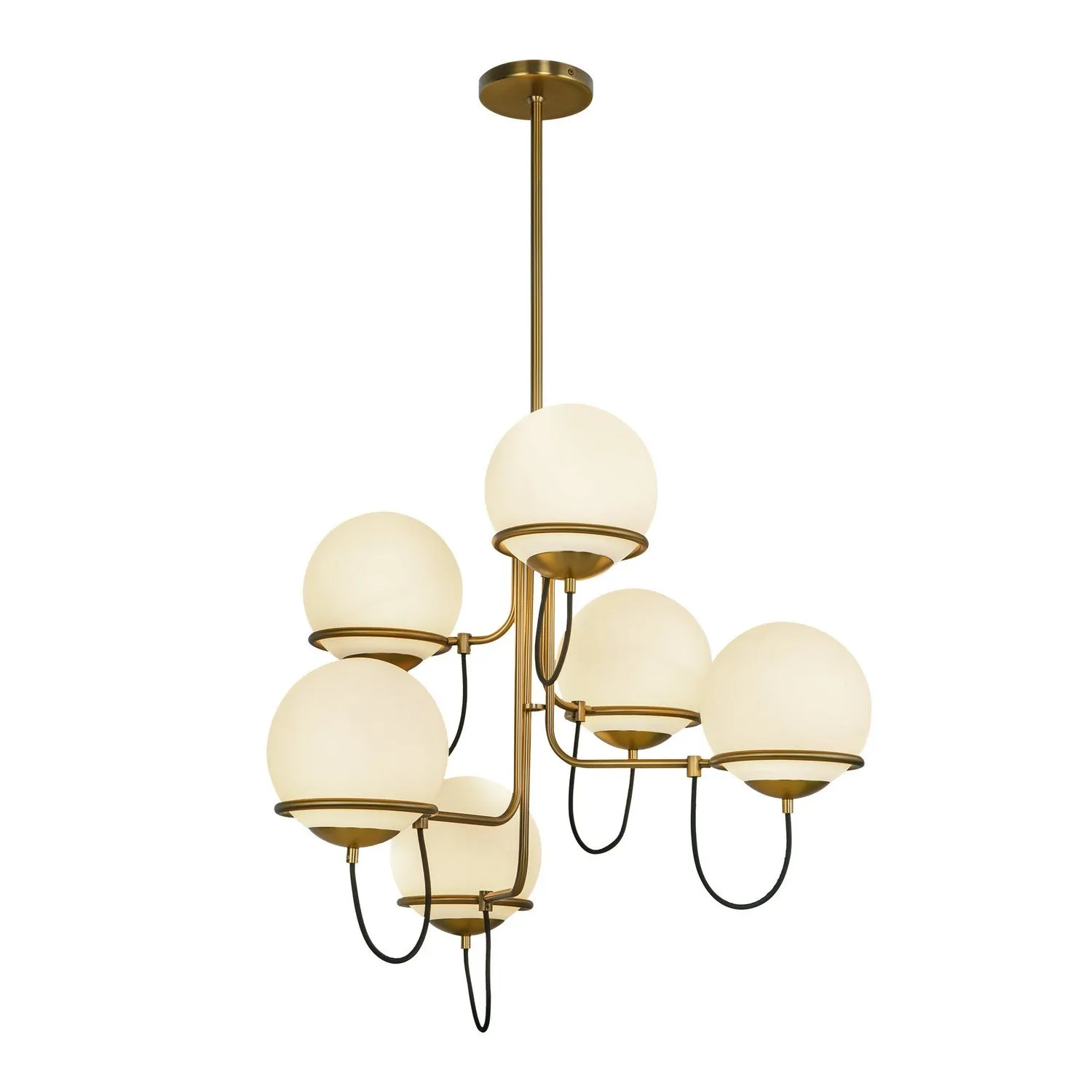 Alba Six Light Chandelier