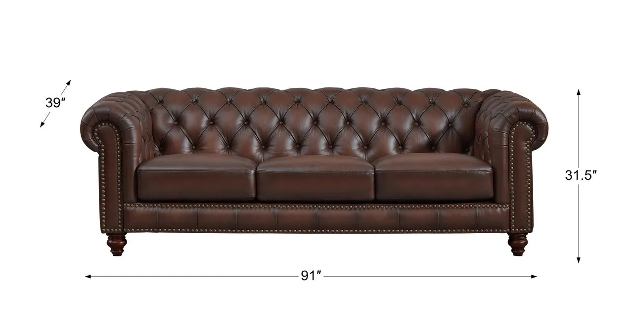 Alton Bay Leather Sofa Collection