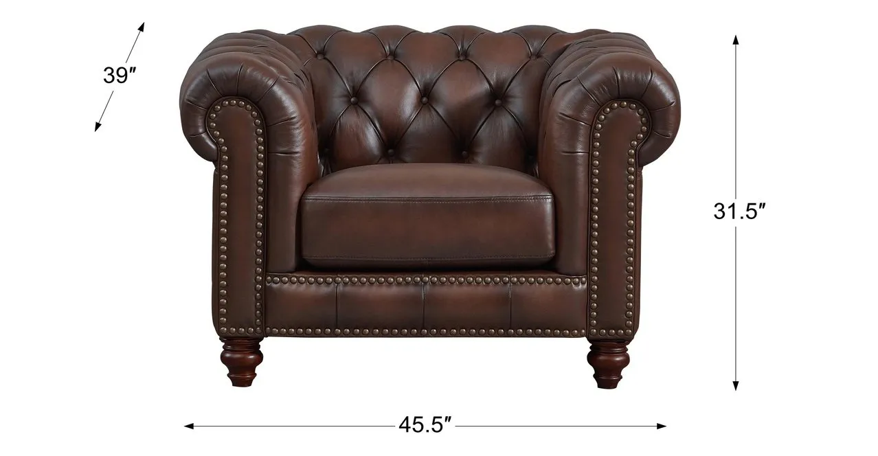 Alton Bay Leather Sofa Collection