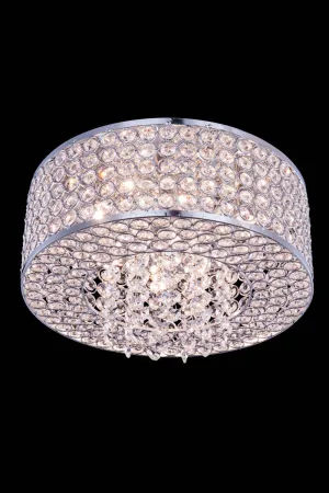 Amelie Four Light Flush Mount