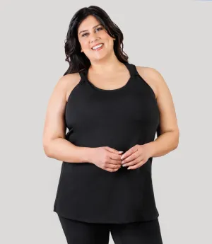 AquaSport Hanalei Tankini Top Black