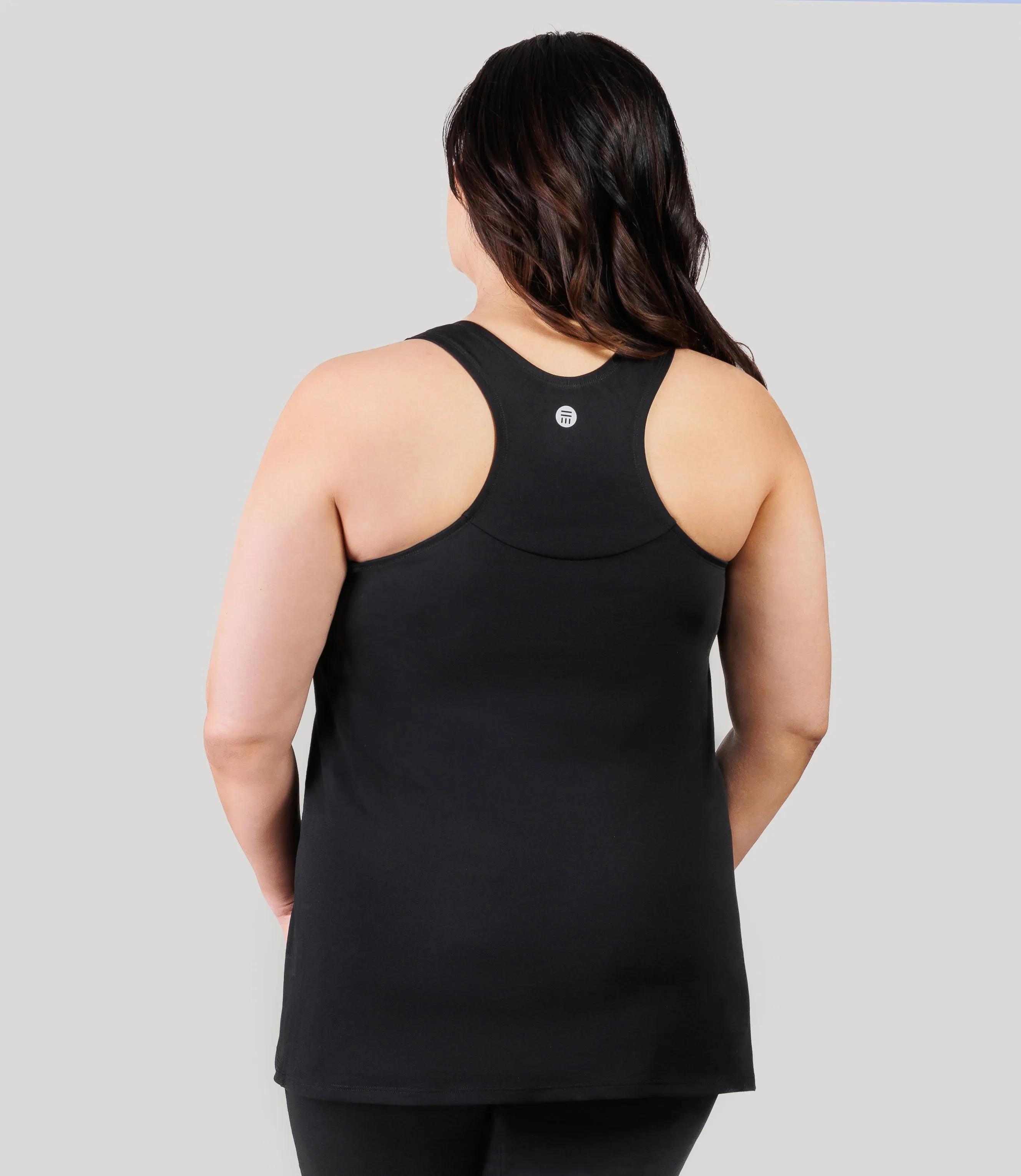AquaSport Hanalei Tankini Top Black