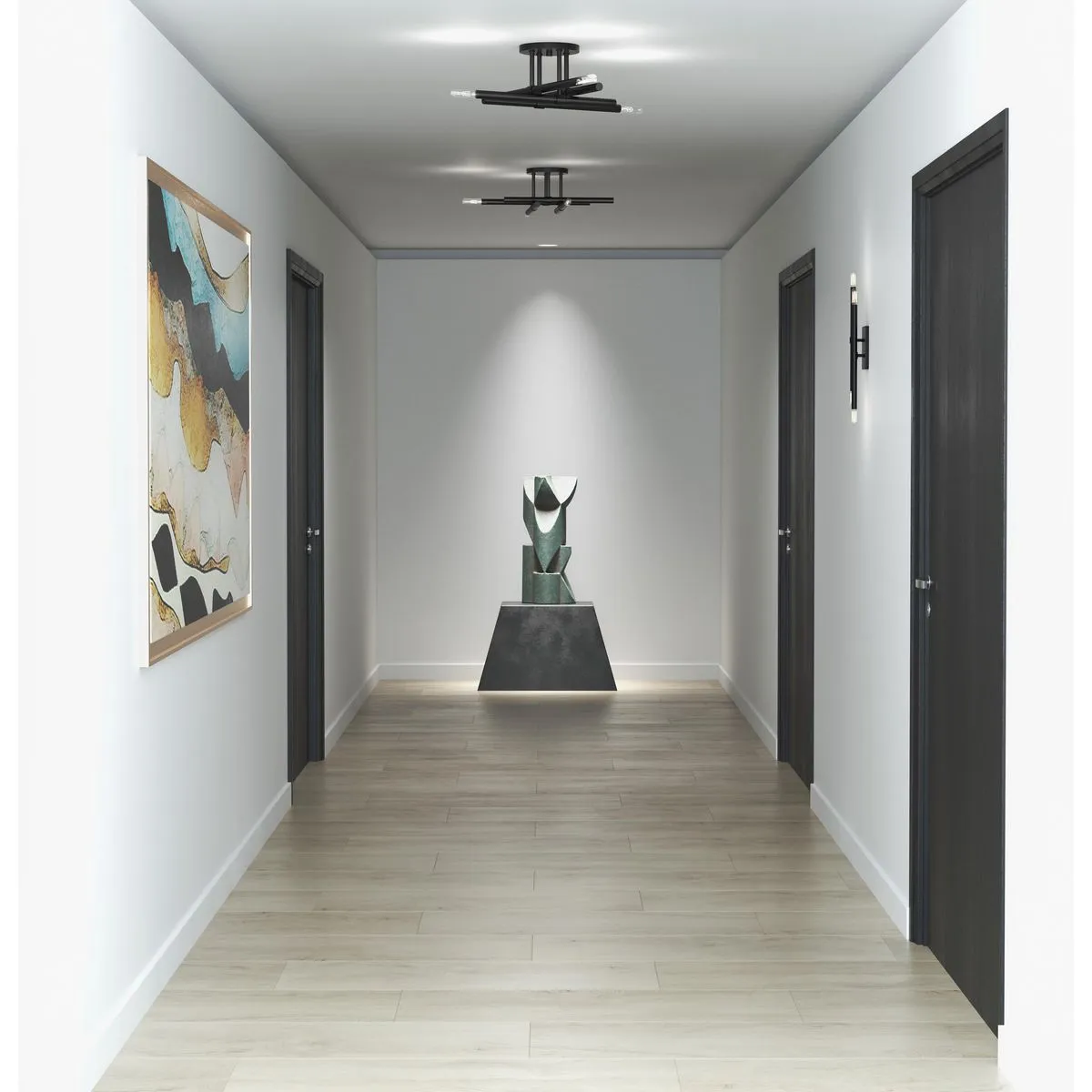 Arya Collection Four-Light Wall Bracket