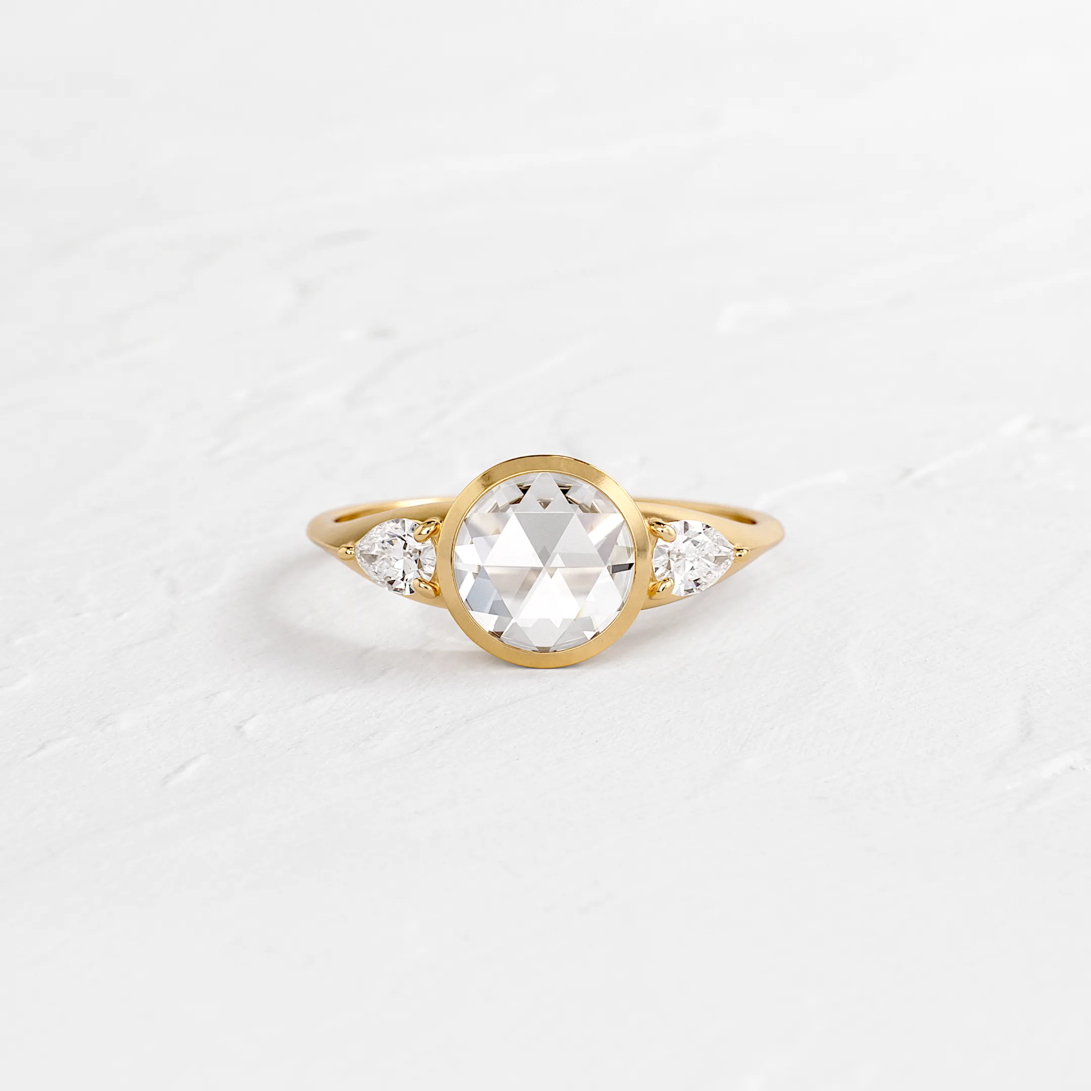 Ascent Ring, Rose Cut