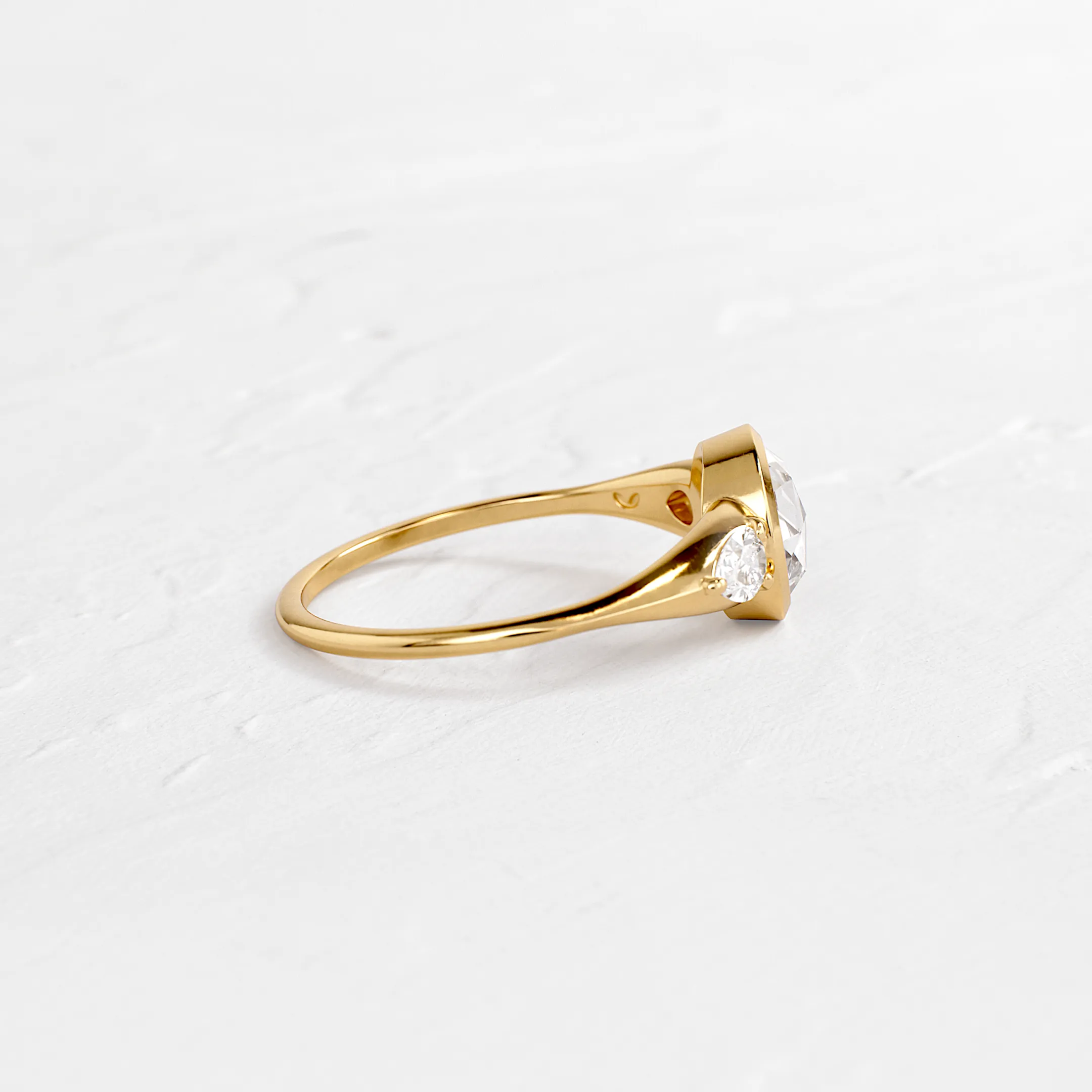 Ascent Ring, Rose Cut