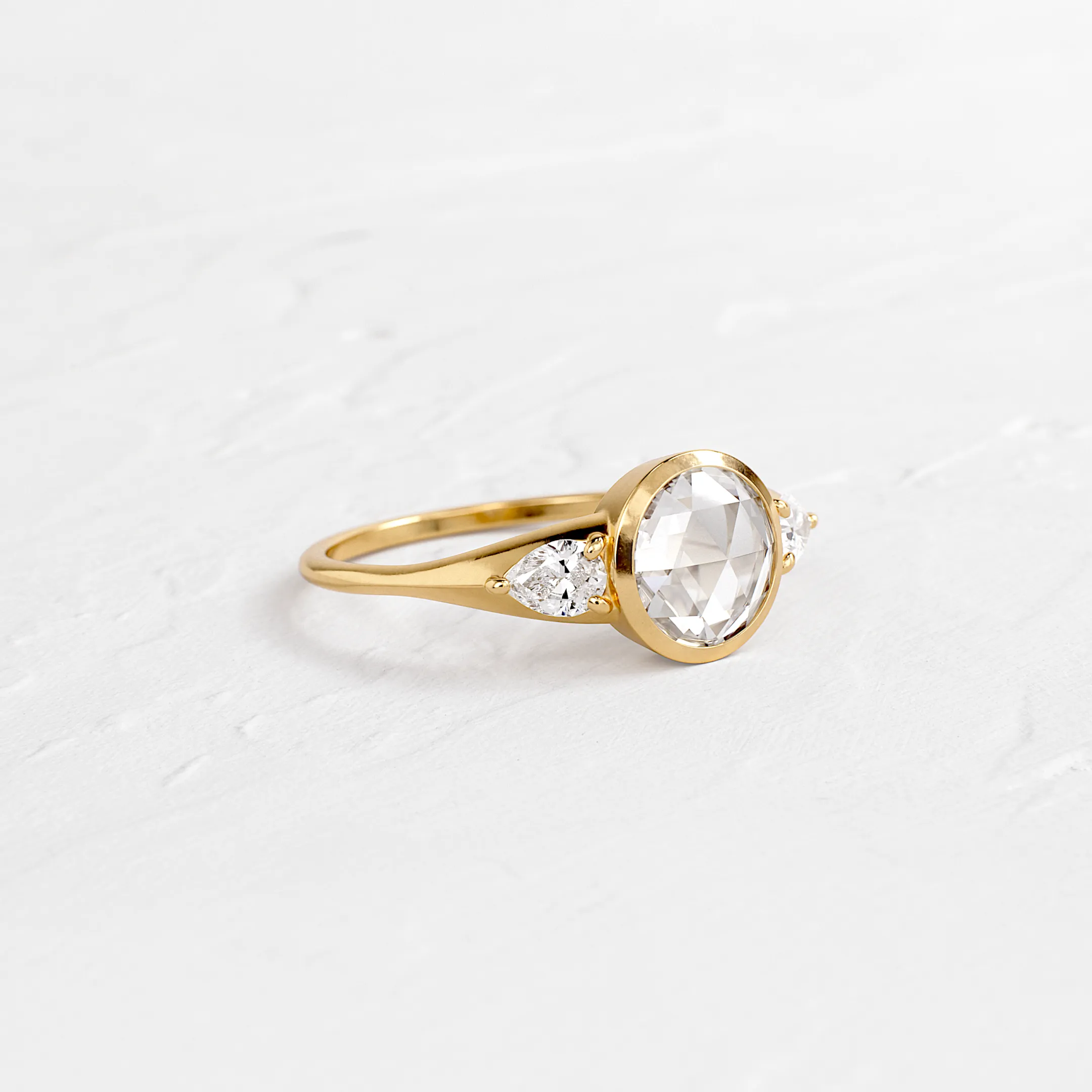 Ascent Ring, Rose Cut