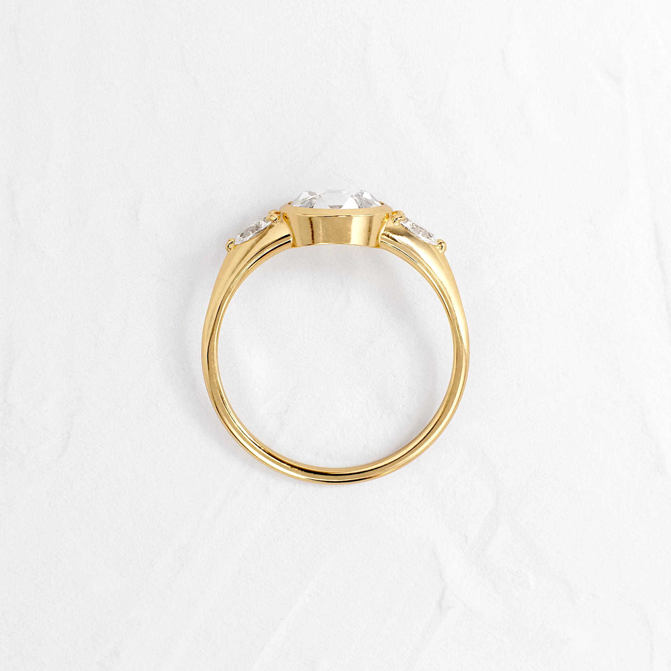Ascent Ring, Rose Cut