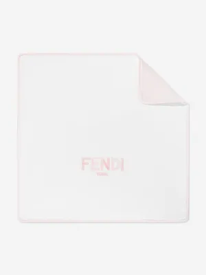 Baby Girls Logo Blanket in Pink (80cm)