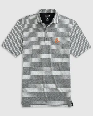 Baltimore Orioles Clipperr Striped Jersey Performance Polo