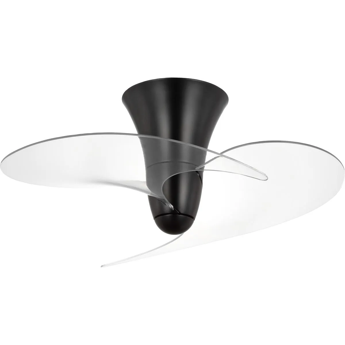 Beal Collection 33.19-in. Two-Blade Ceiling Fan with Clear Blades