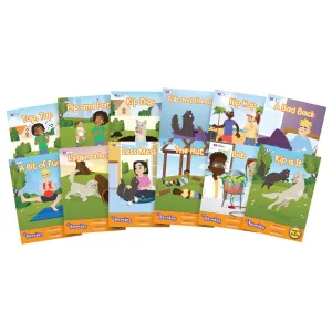 Beanstalk Books: The Beanies Hi-Lo Diversity Decodables 12-Book Set - Phase 2