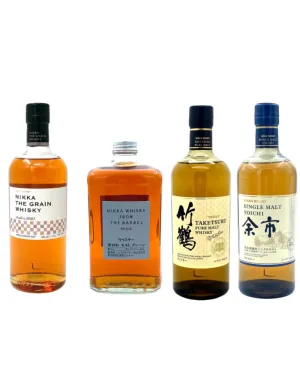 Blackwell's Nikka Japanese 4 Bottle Collection