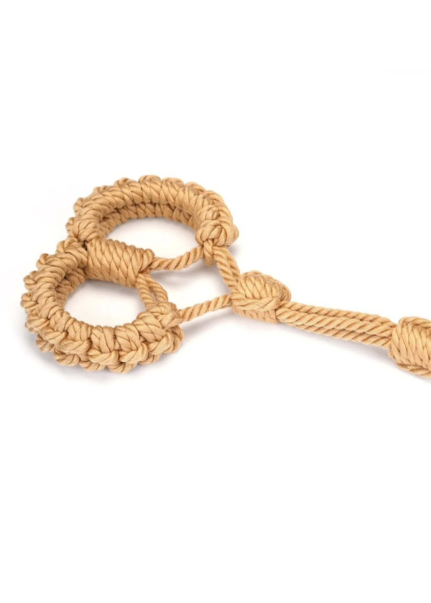 Bound You II Rope Wrist Cuff and Lead