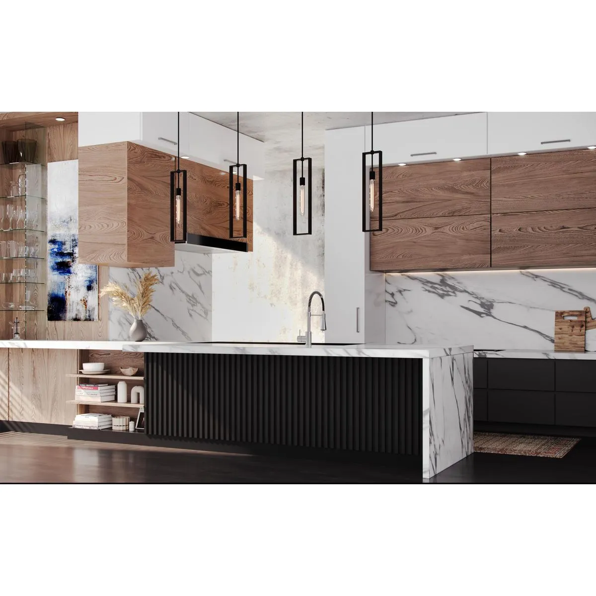 Boundary Collection One-Light Pendant