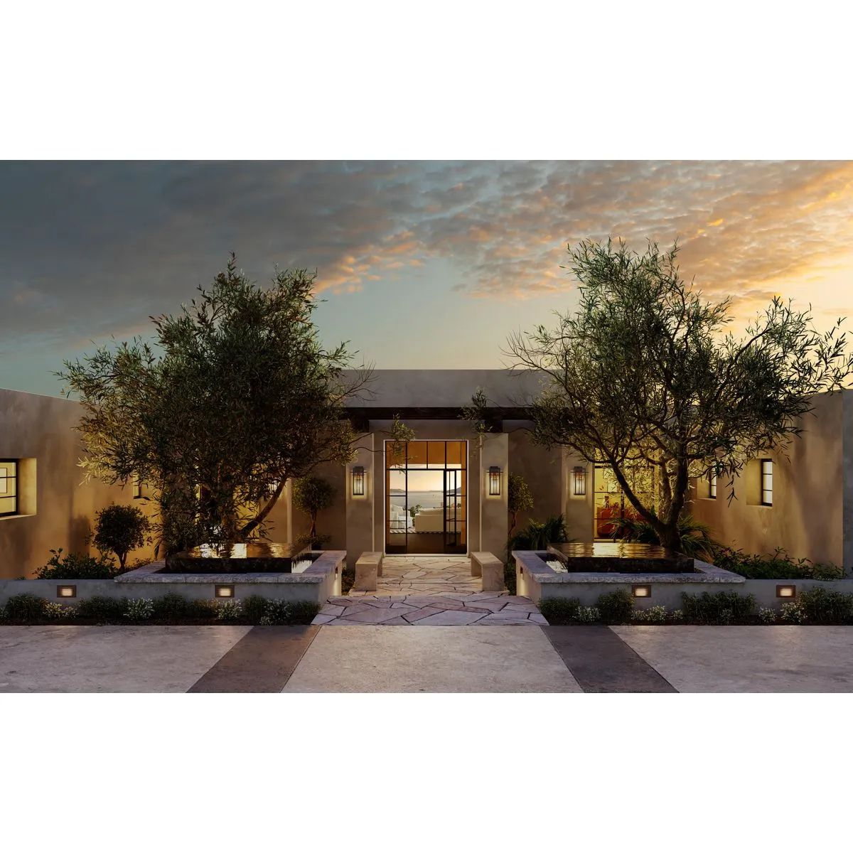 Boxwood Collection One-Light Large Wall Lantern