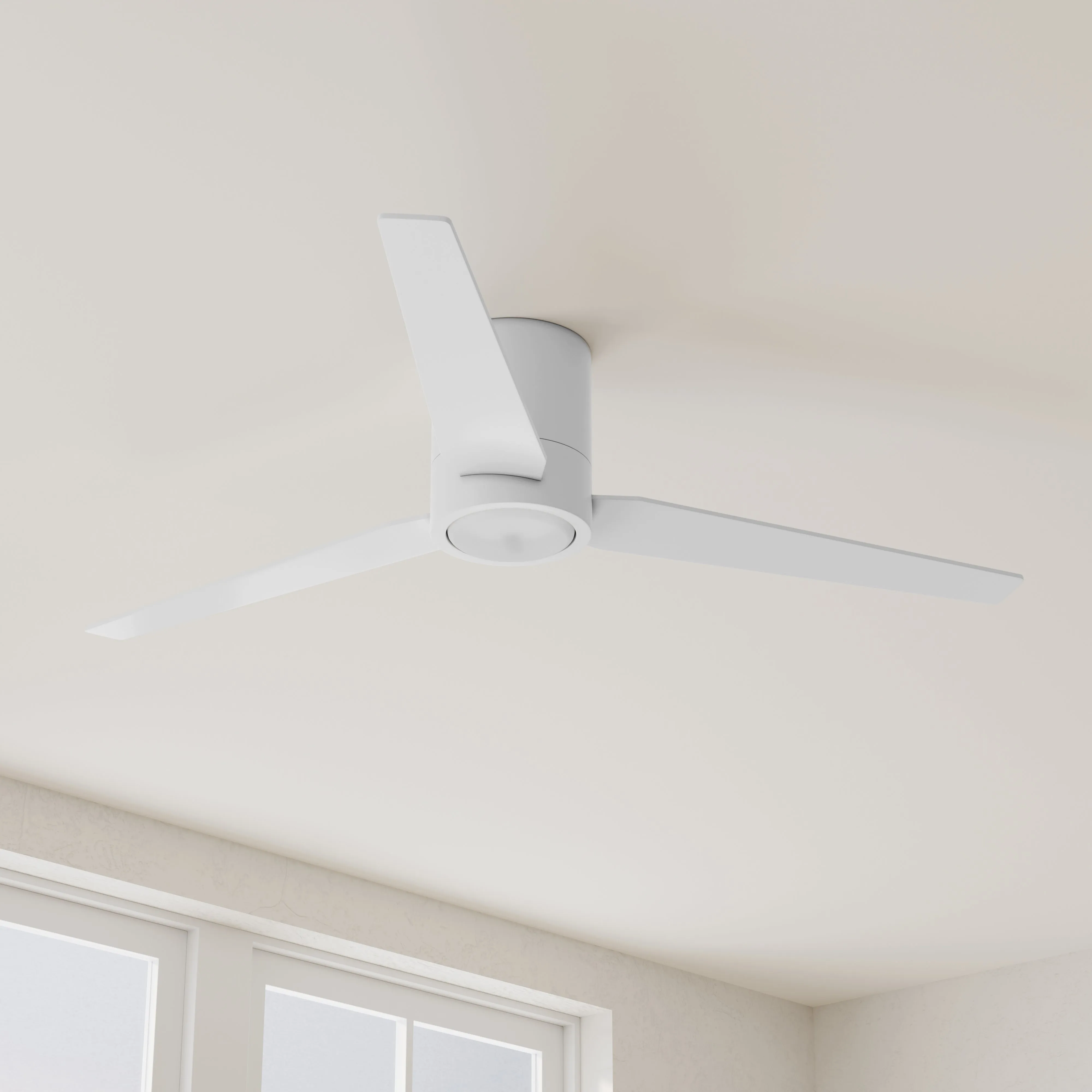 Braden Collection 56" Three-Blade Indoor Hugger Ceiling Fan