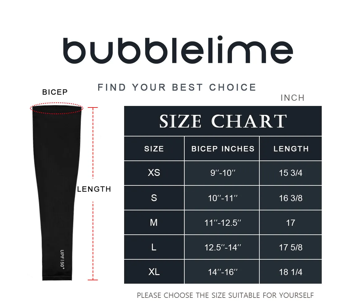 BUBBLELIME 82N/18S Sports Arm Sleeve