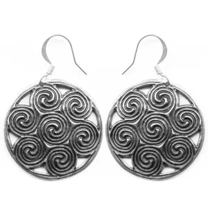 Celtic Spiral Earrings