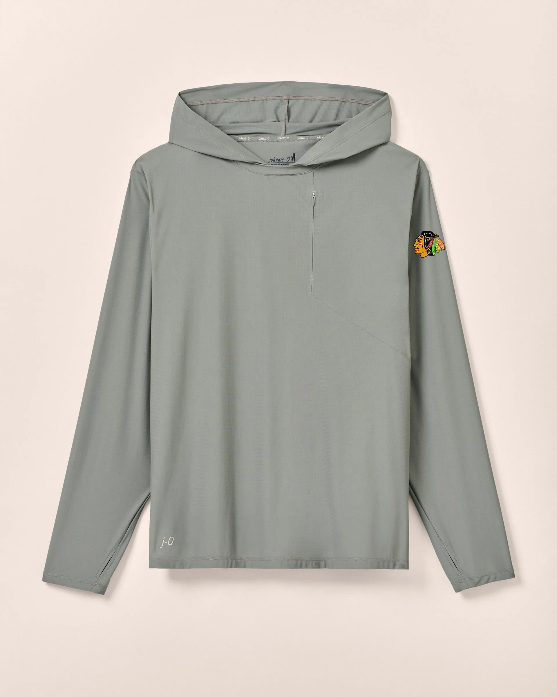Chicago Blackhawks Maxwel Performance T-Shirt Hoodie