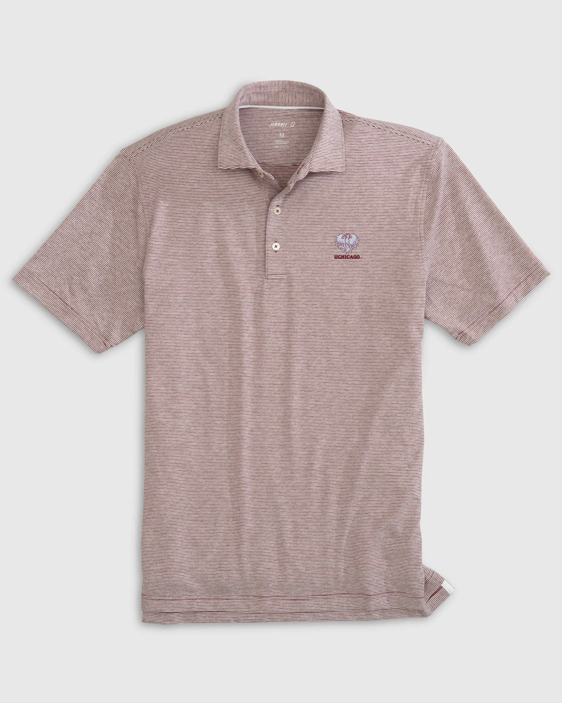 Chicago Lyndonn Striped Jersey Performance Polo - Phoenix Logo