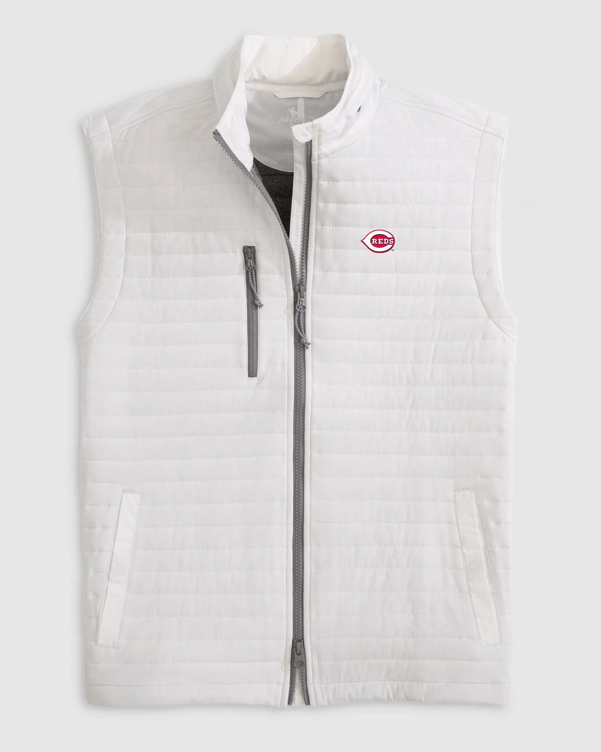 Cincinnati Reds Crosswind Quilted Performance Vest