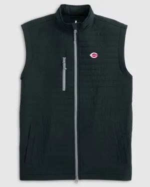 Cincinnati Reds Crosswind Quilted Performance Vest