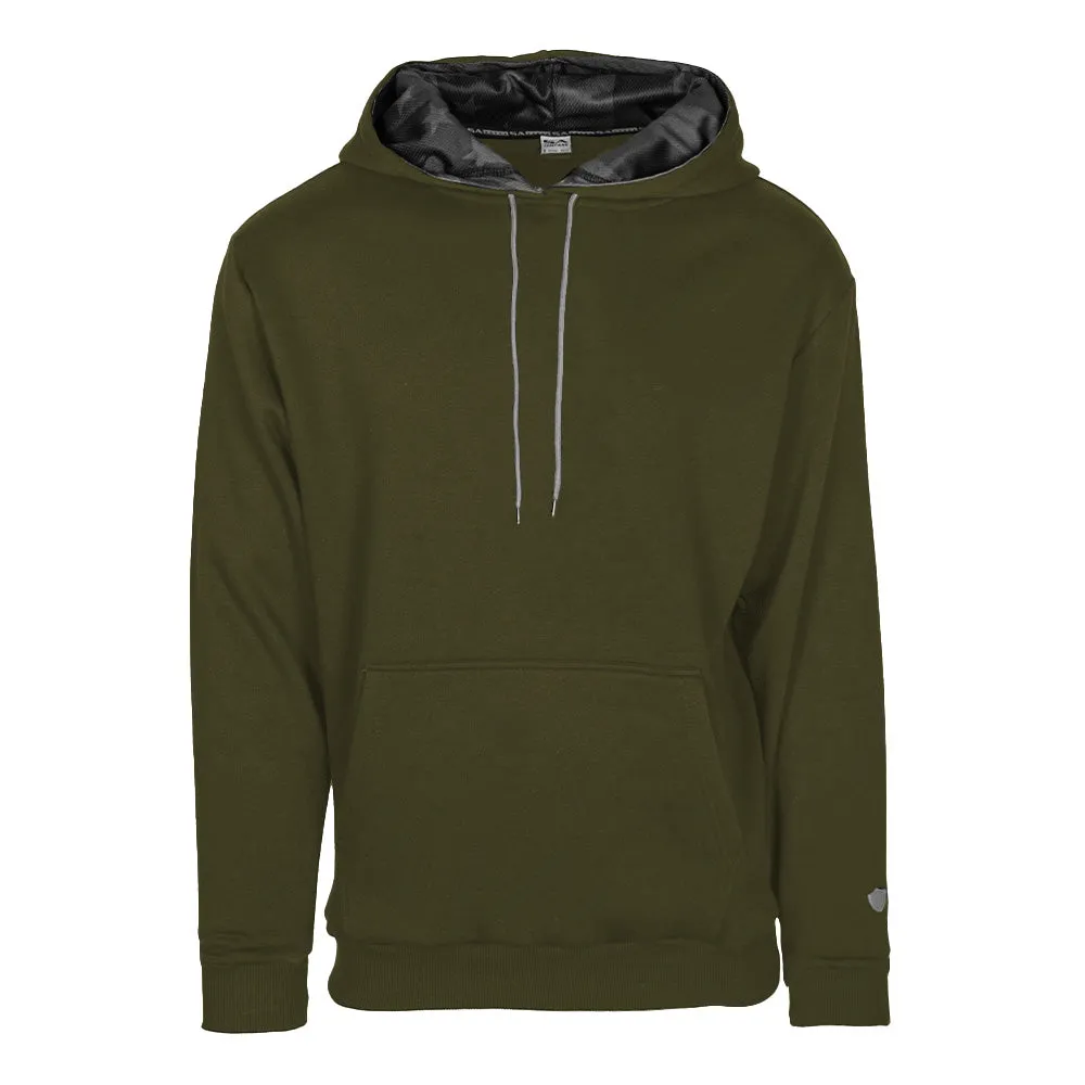 Classic Lined Hoodie | Blackout American Flag | Green