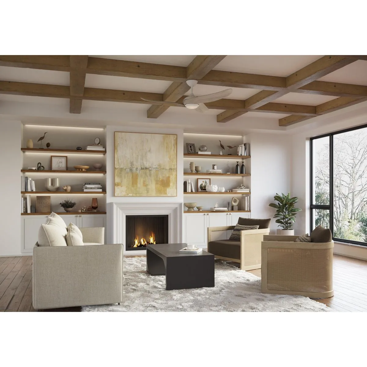 Conte Collection 52-in Three-Blade Ceiling Fan