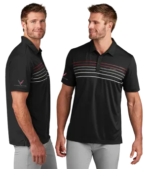 Corvette Travis Mathew Coto Performance Chest Stripe Polo