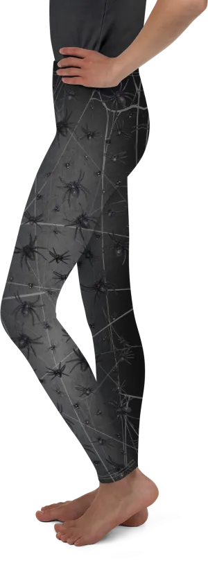 Crawling Spider Youth Leggings