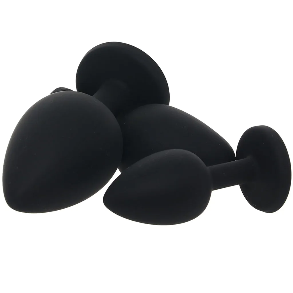 Creature Cocks Creature Eyes Silicone Butt Plug Set