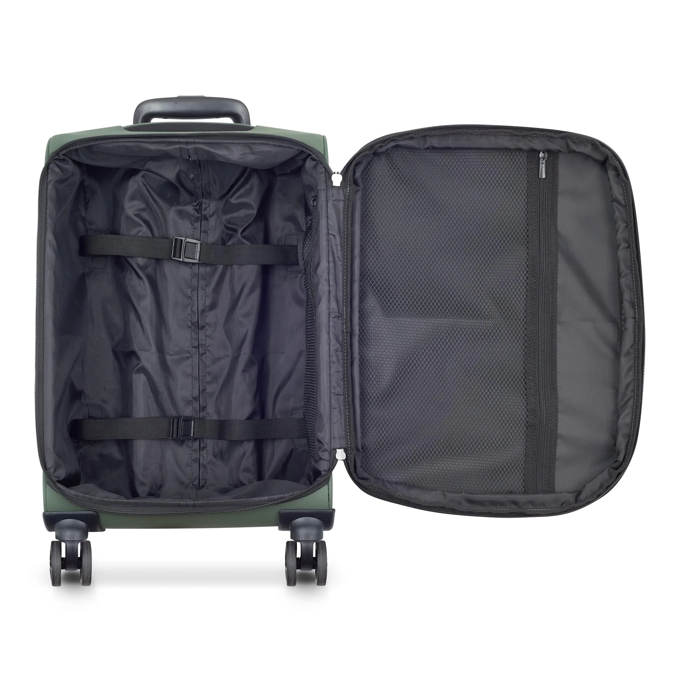DELSEY Paris Sky Lite 19" Softside Expandable Carry On Luggage with Spinner Wheels