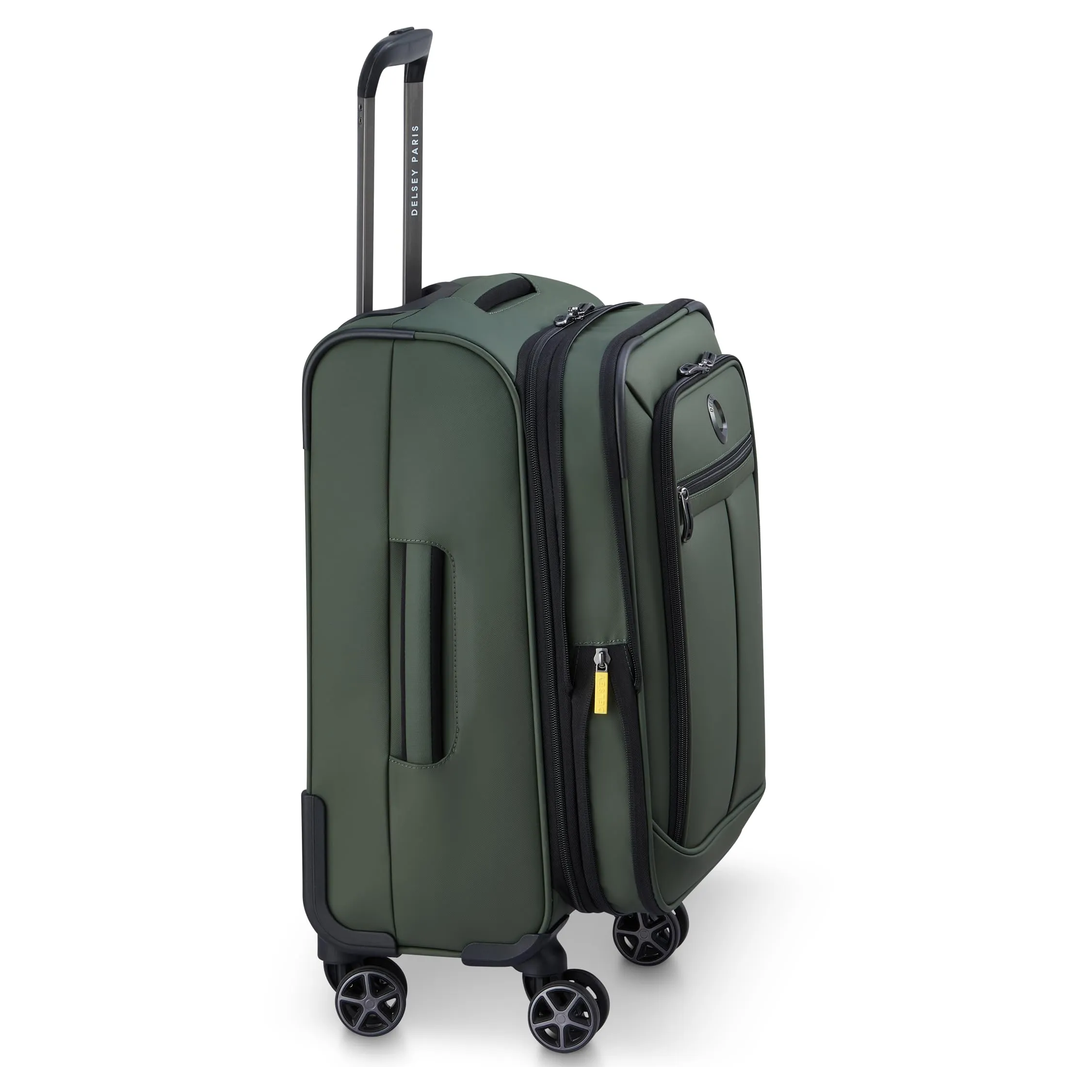DELSEY Paris Sky Lite 19" Softside Expandable Carry On Luggage with Spinner Wheels