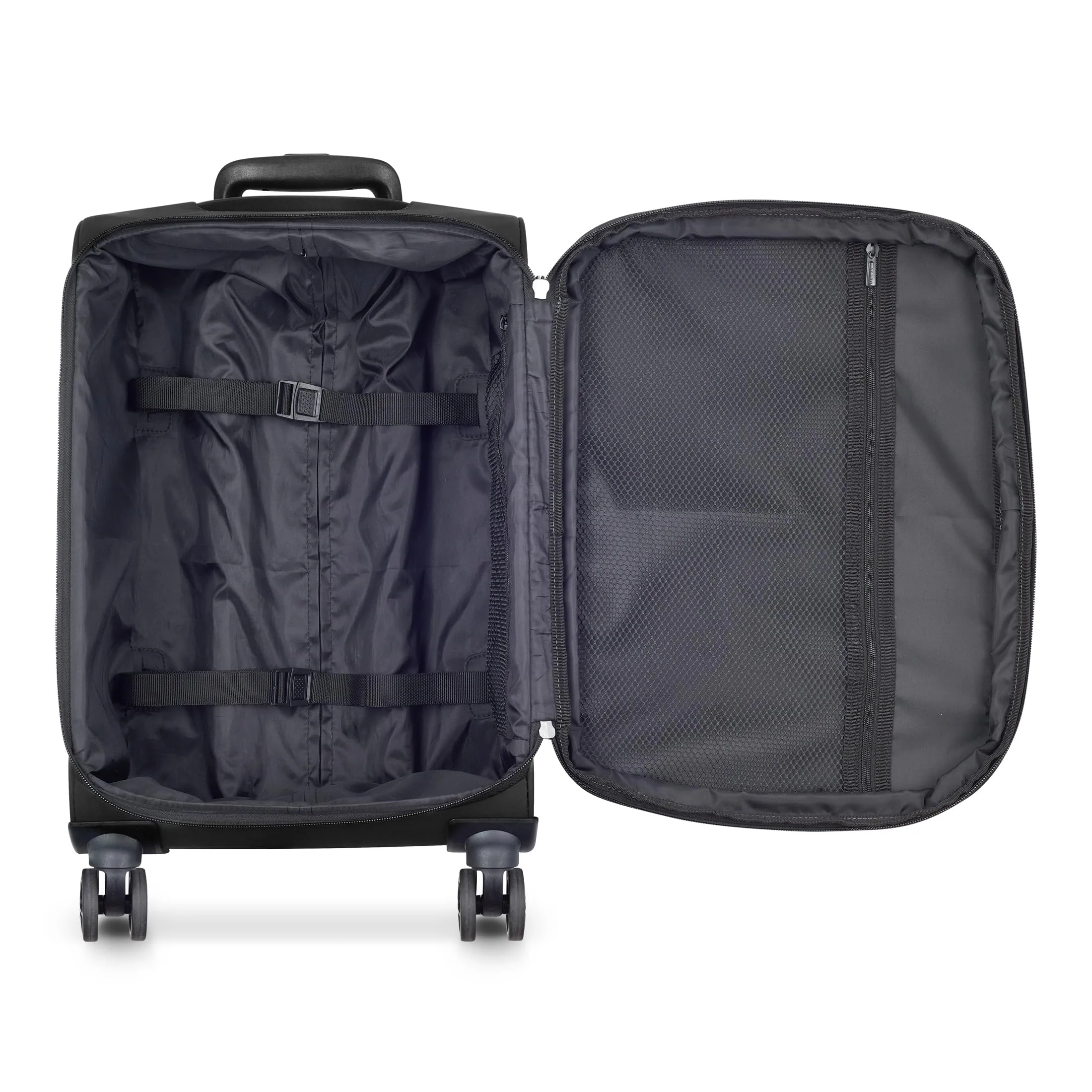 DELSEY Paris Sky Lite 19" Softside Expandable Carry On Luggage with Spinner Wheels