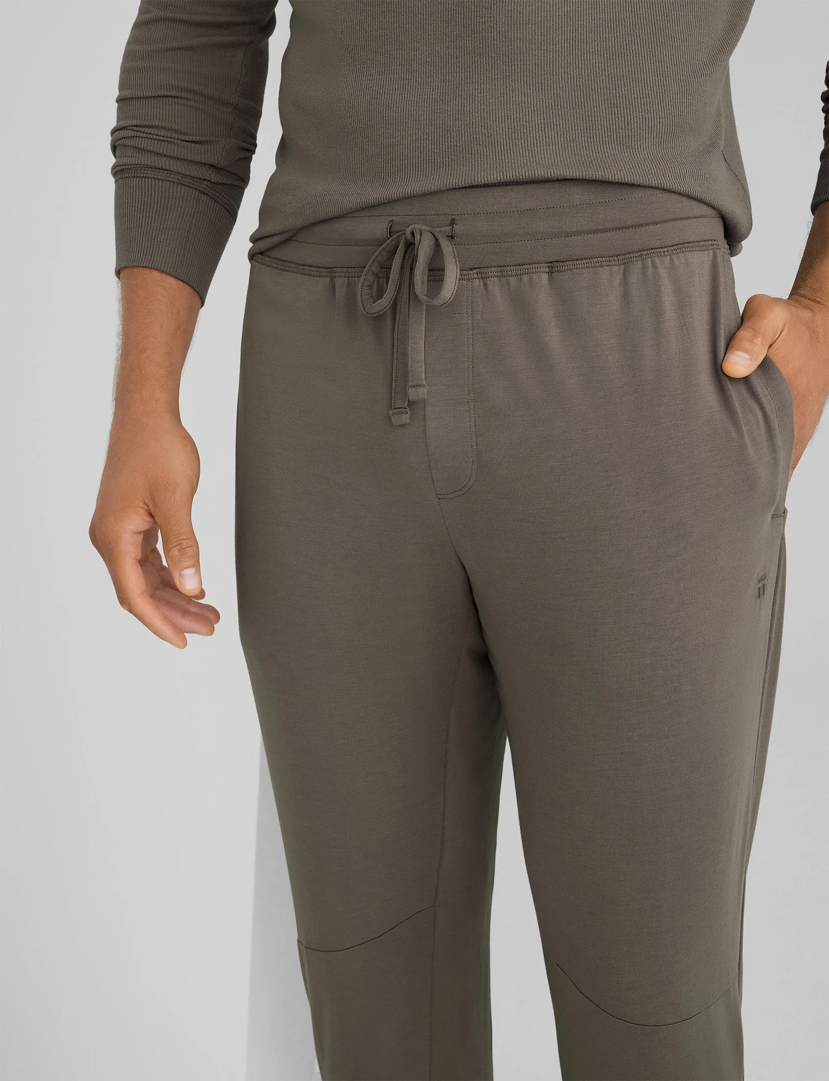 Downtime Henley & Jogger Set