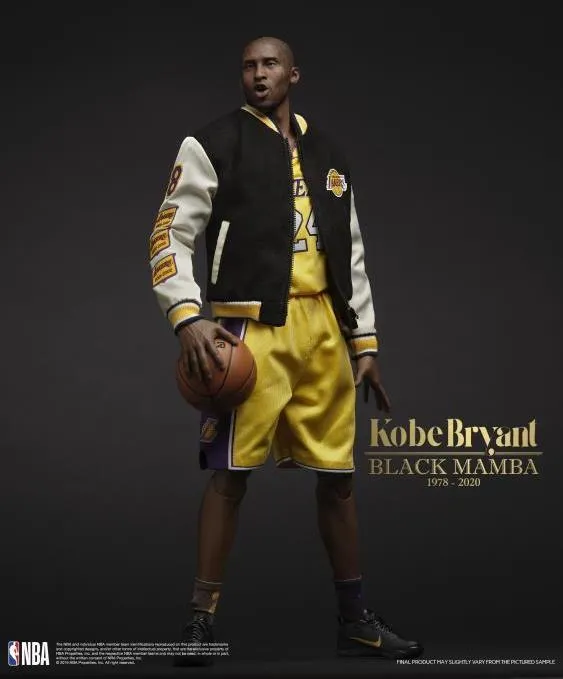 Enterbay Real Masterpieces 1/6 NBA LA Lakers Kobe Bryant Sixth Scale Action Figure RM-1036