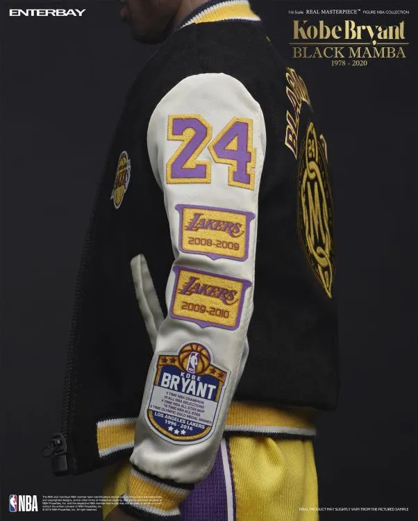 Enterbay Real Masterpieces 1/6 NBA LA Lakers Kobe Bryant Sixth Scale Action Figure RM-1036