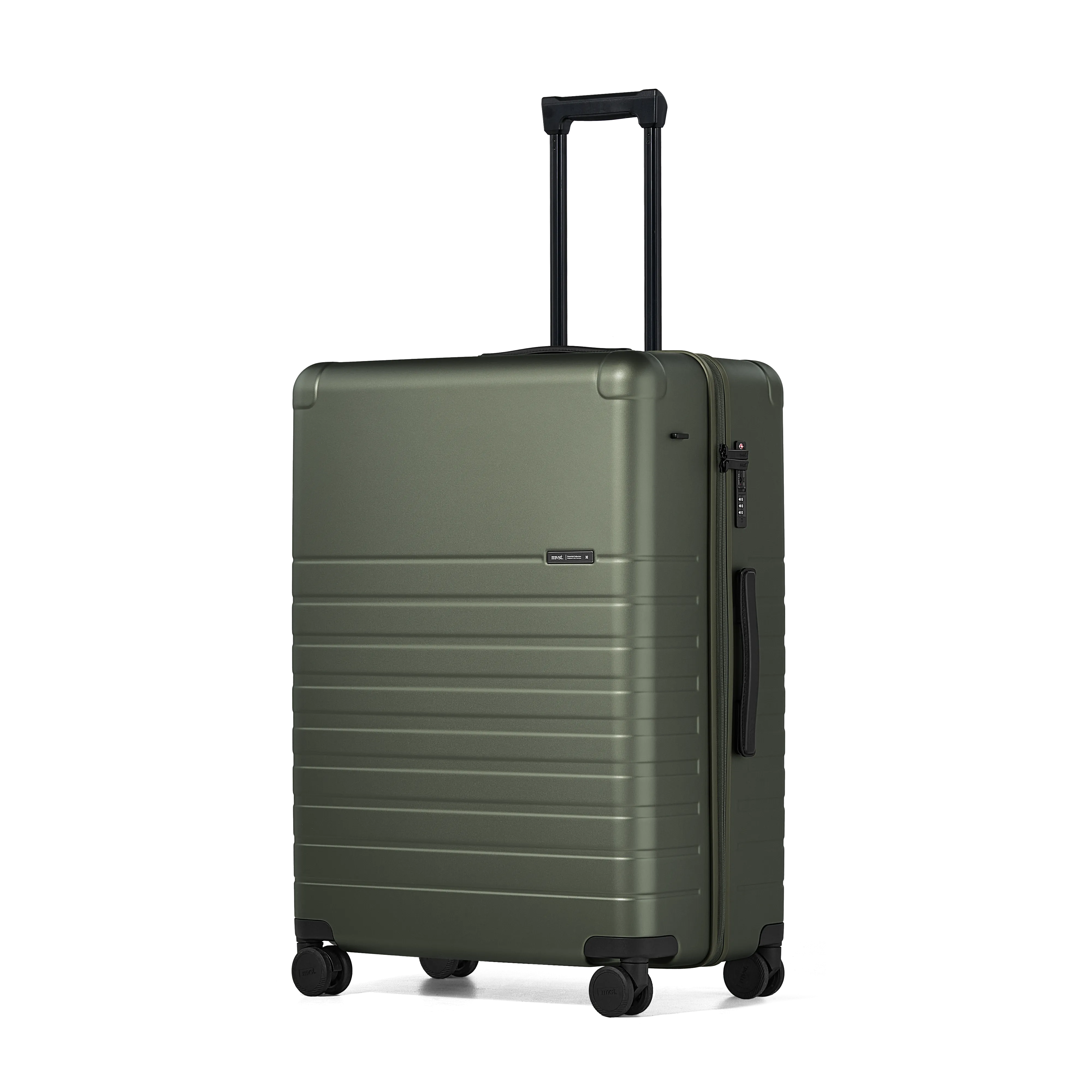 Essential Collection Suitcase Dark Olive Metallic