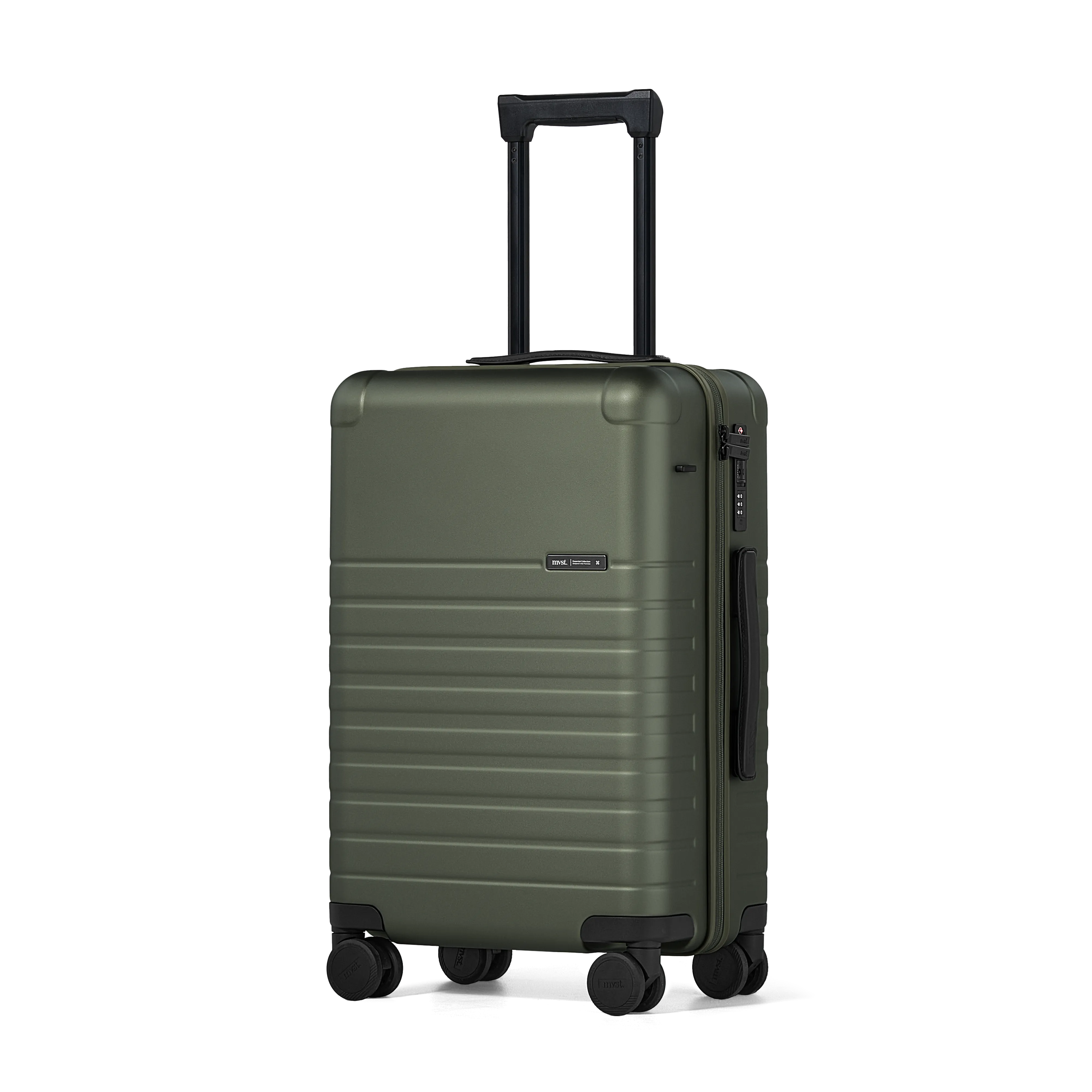 Essential Collection Suitcase Dark Olive Metallic