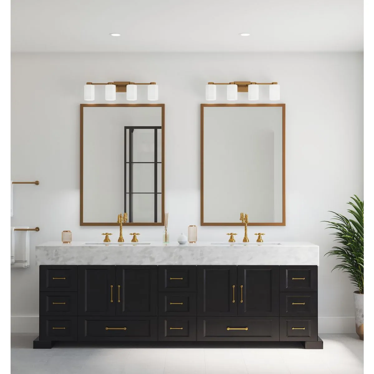 Estrada Collection Four-Light Bath & Vanity Light