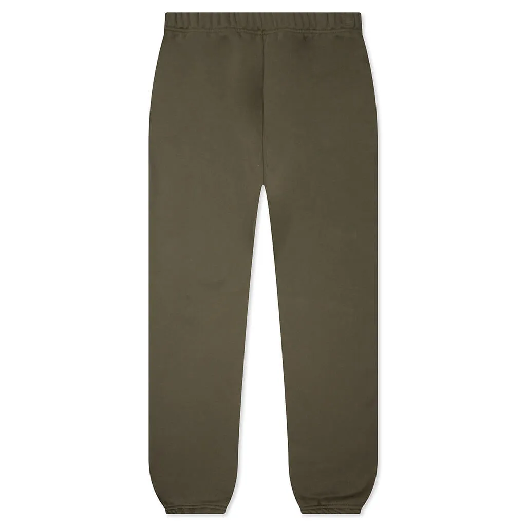 Fleece Essential Sweatpant - Military