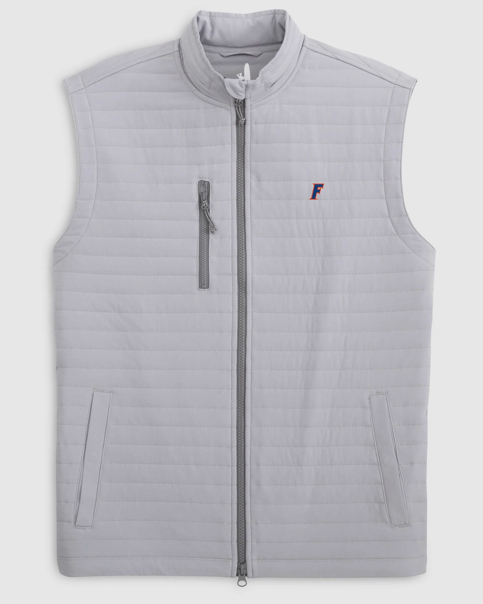 Florida Crosswind Quilted Performance Vest - F Logo