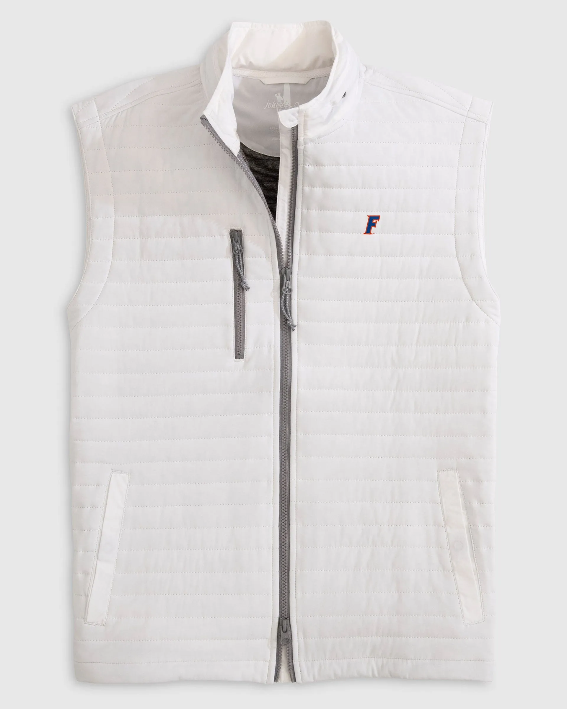Florida Crosswind Quilted Performance Vest - F Logo
